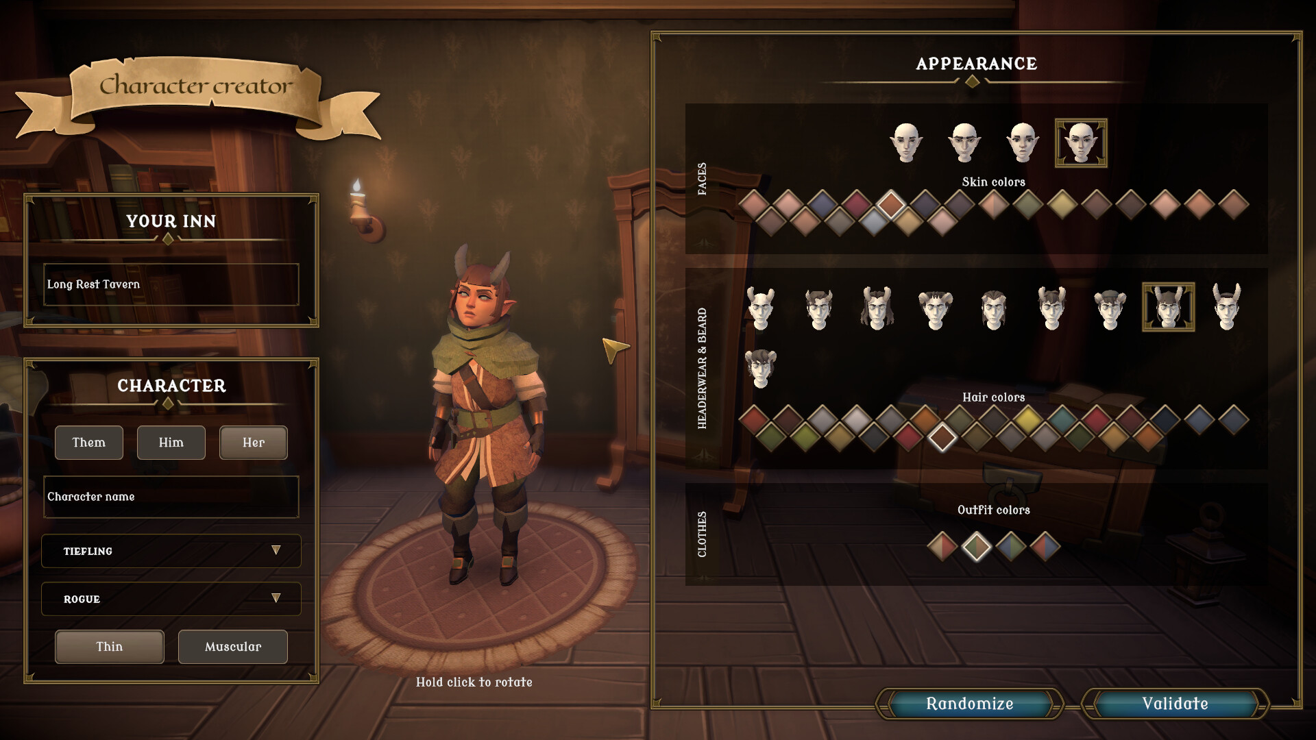 The inn in Long Rest Tavern